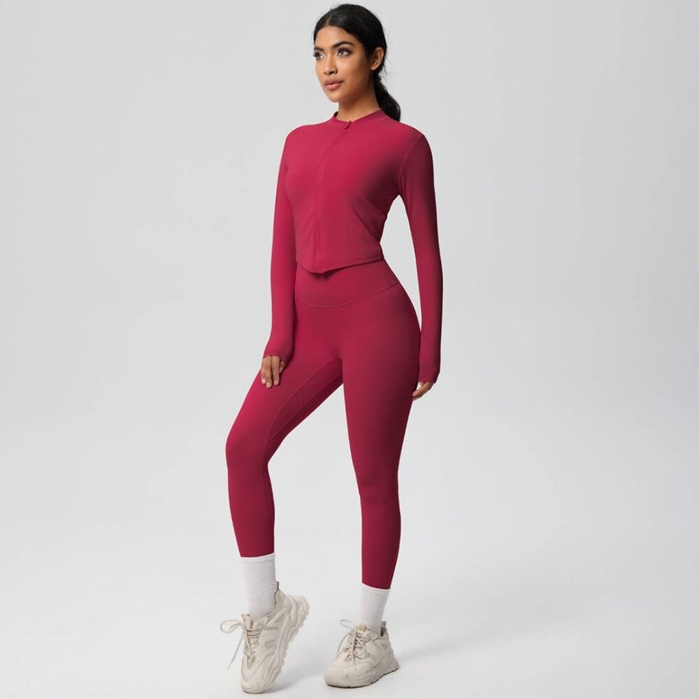 Well-in Vogue Velocity Zip Jacket Set